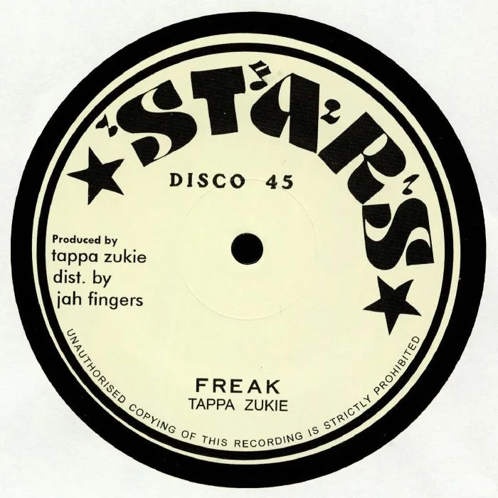 Лицевая сторона обложки — TAPPA ZUKIE — Freak (reissue)