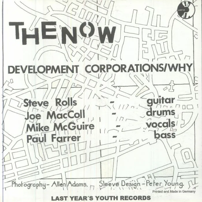 Обратная сторона обложки — The NOW — Development Corporations