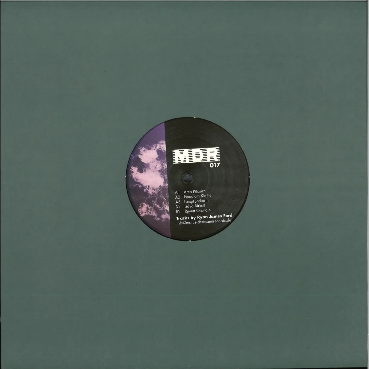Back cover — Ryan James Ford — MDR17