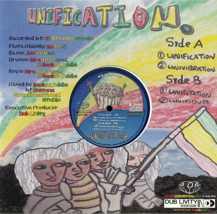 Back cover — UNITONE meets DISCIPLES — At 10 Strings Studio: Unification