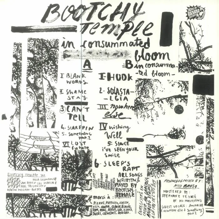 Обратная сторона обложки — BOOTCHY TEMPLE — In Consummated Bloom