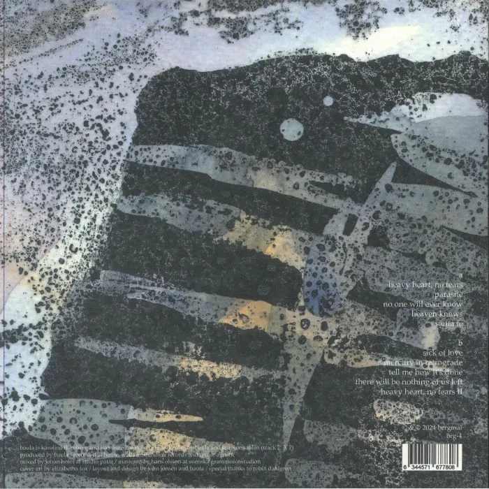 Back cover — BAULA — Heavy Heart No Tears