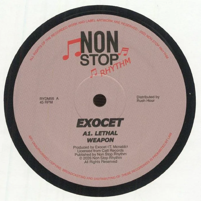 Лицевая сторона обложки — EXOCET — Lethal Weapon