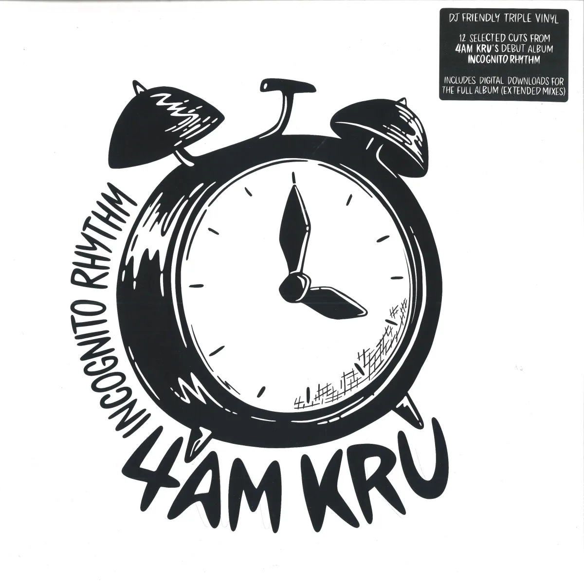 4Am Kru — Incognito Rhythm LP 3x12"