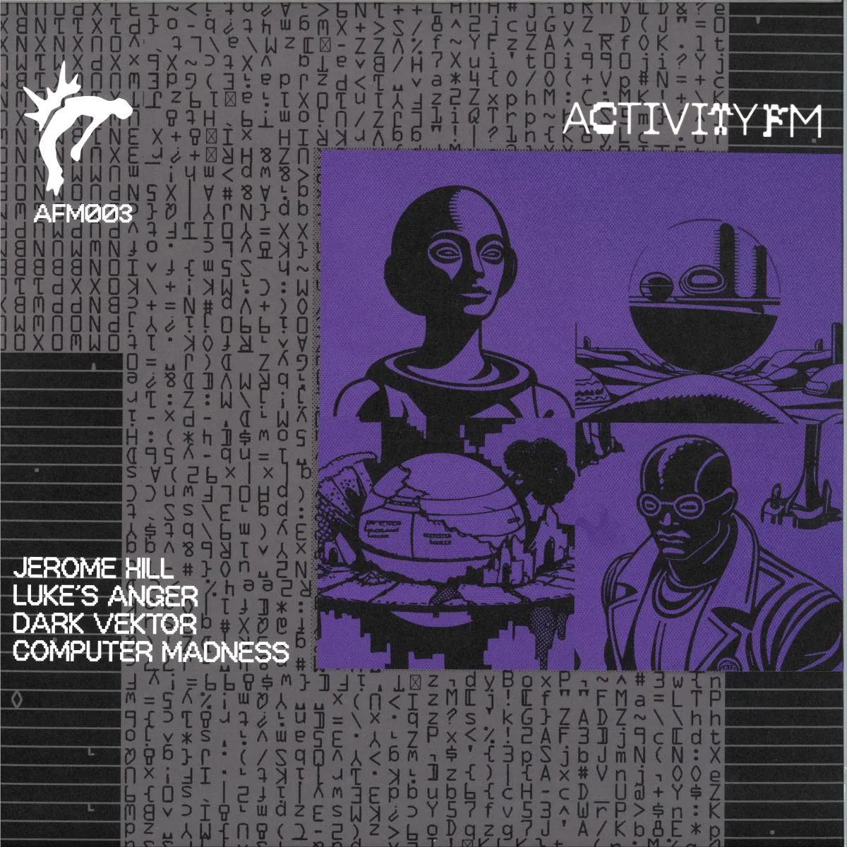 Обратная сторона обложки — Various Artists — AFM003 LP