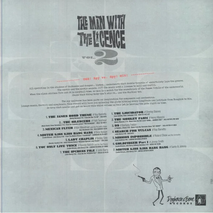 Back cover — VARIOUS — The Man With The Licence Vol 2