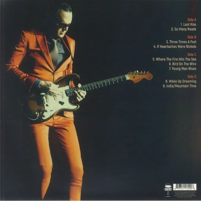 Back cover — Joe BONAMASSA — The London Sessions Vol 2