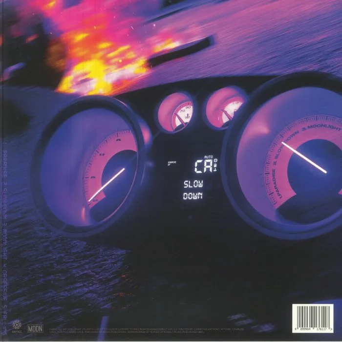 Обратная сторона обложки — CHASE ATLANTIC — Paradise EP