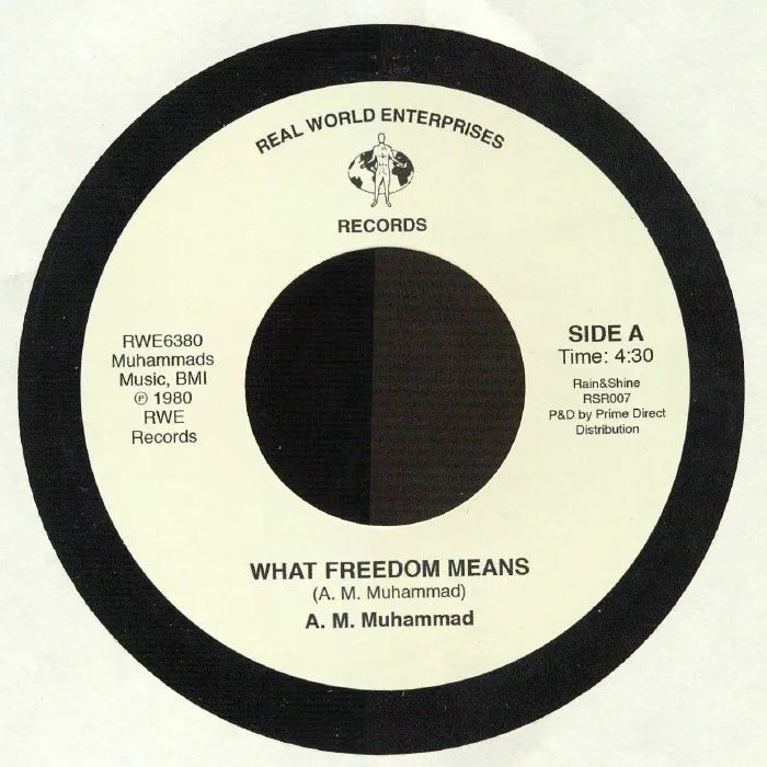 Front cover — A M MUHAMMAD — What Freedom Means