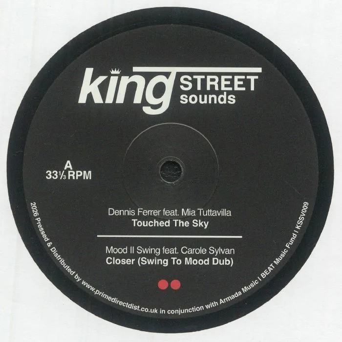 Лицевая сторона обложки — Dennis FERRER / MOOD II SWING / STUDIO APARTMENT / MONIQUE BINGHAM / BLAZE / PALMER BROWN — King Street Sounds Sampler Vol 6