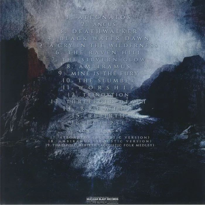 Back cover — ELUVEITIE — Ategnatos
