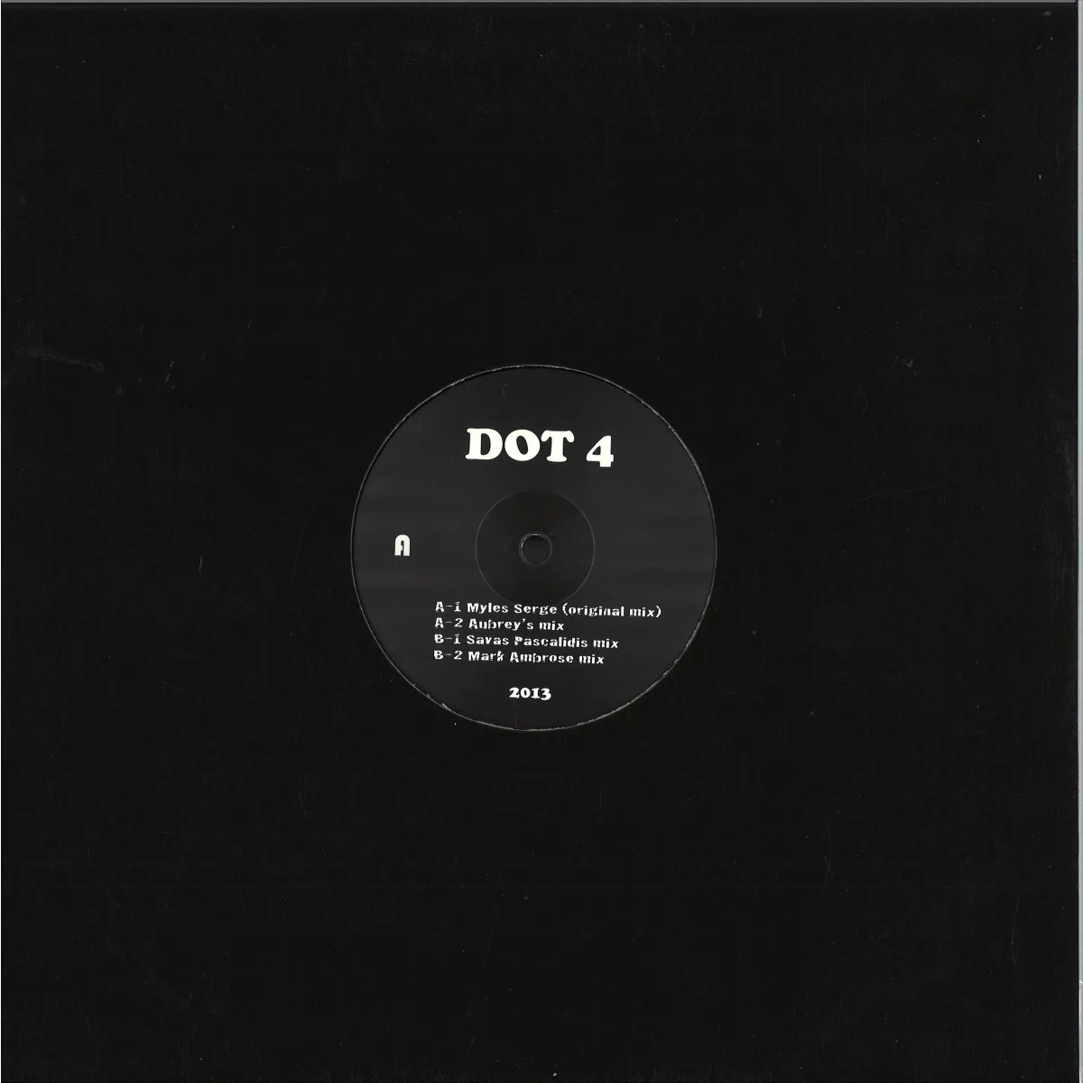 Back cover — Various — Dot Records Presents Dot 4