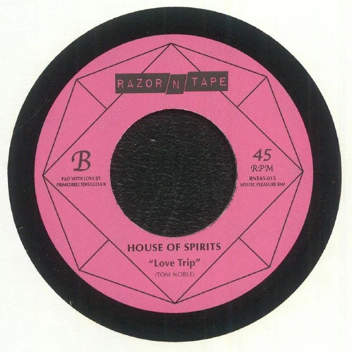 Back cover — Tom NOBLE presents HOUSE OF SPIRITS — Holding On