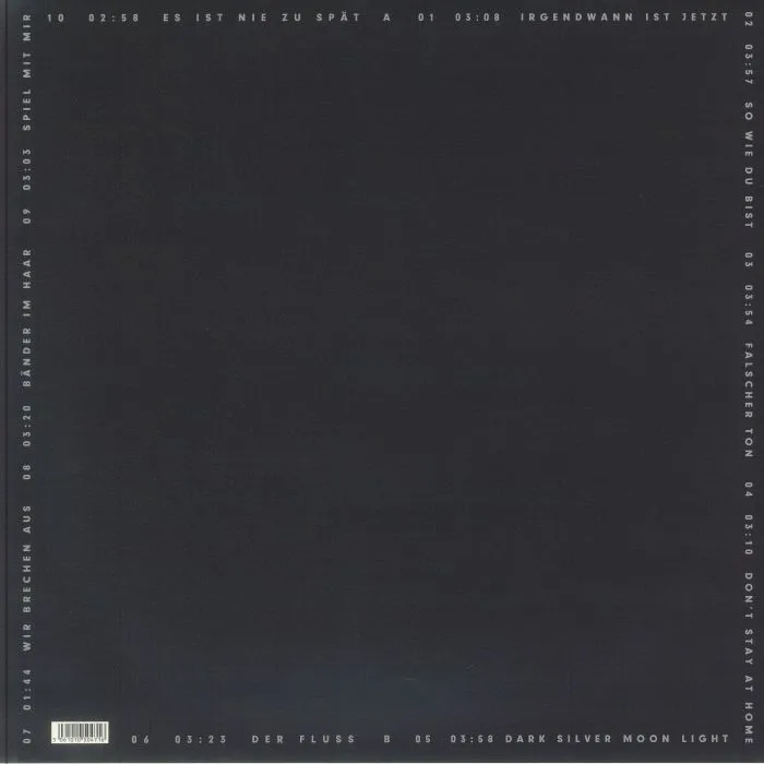 Обратная сторона обложки — GORL — Dark Silver Moon Light