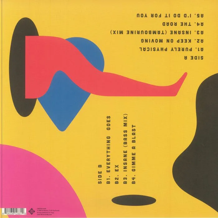 Back cover — ESG — Keep On Moving (reissue)