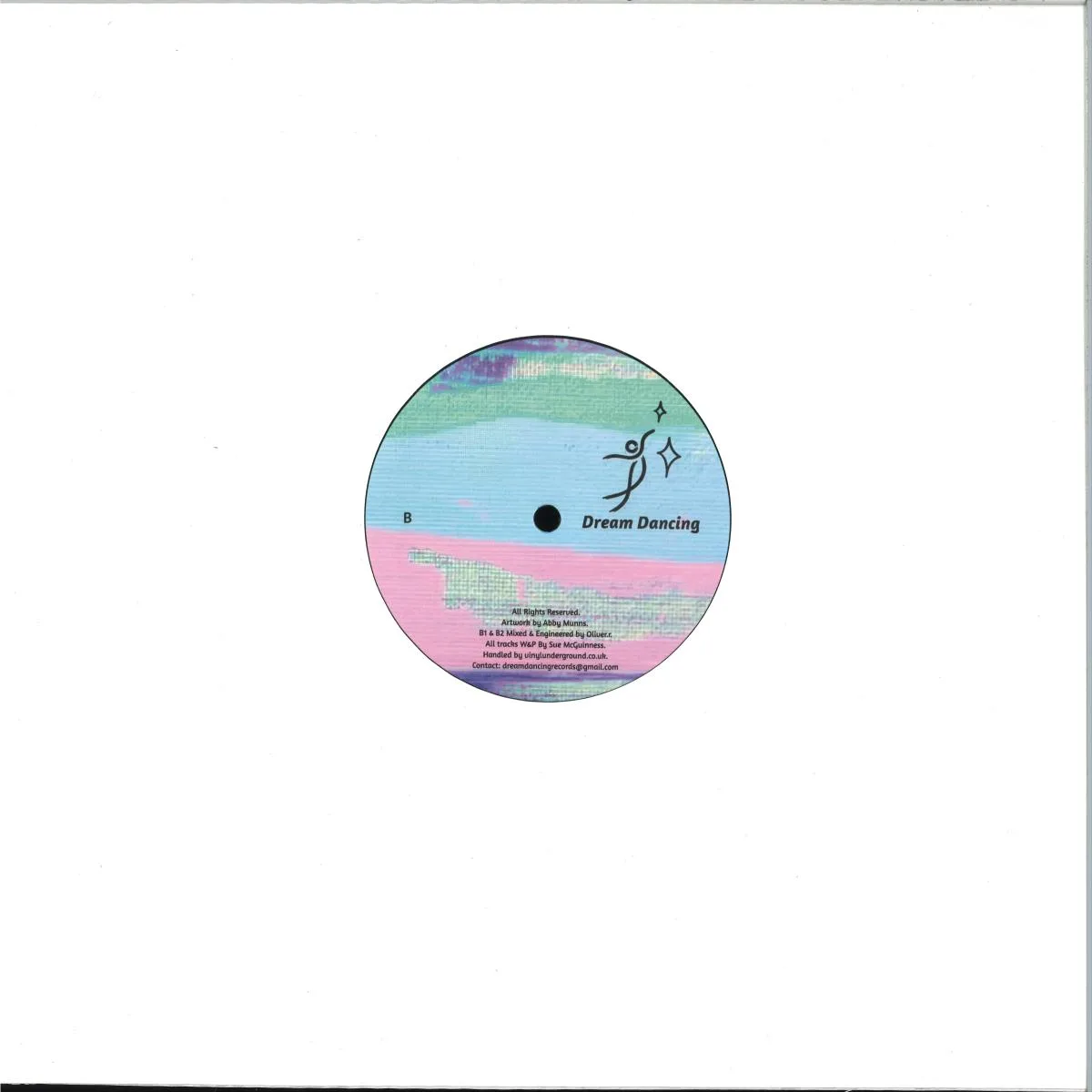 Обратная сторона обложки — BLUELESS — DOOR TO THE FLOOR EP