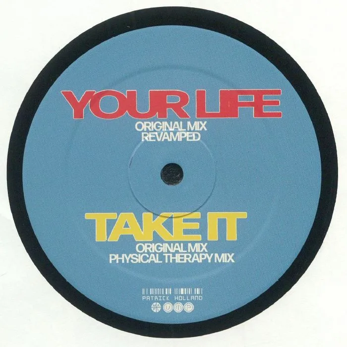 Лицевая сторона обложки — Patrick HOLLAND — Your Life