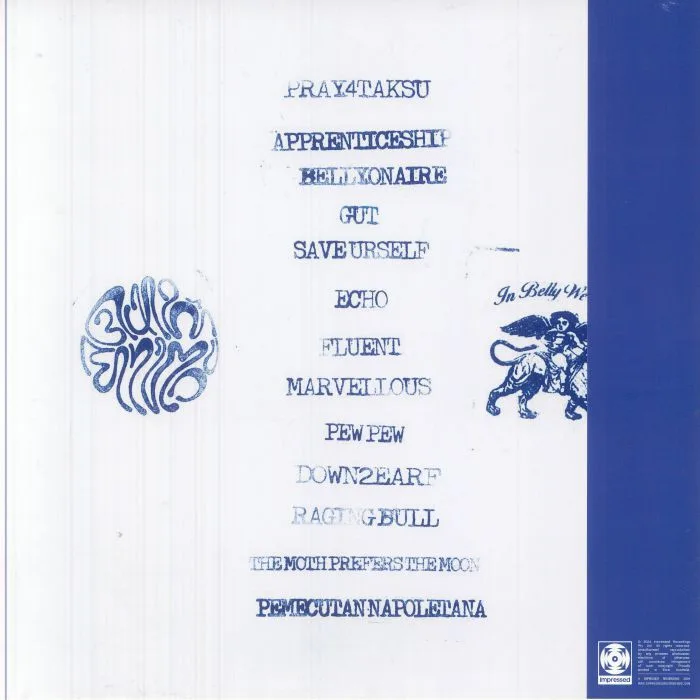 Back cover — AGUNG MANGO — In Belly We Trust