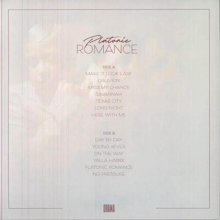 Обратная сторона обложки — DRAMA — Platonic Romance