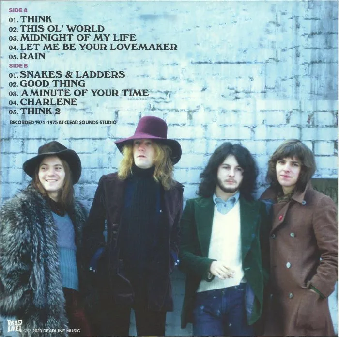 Back cover — HUMBLE PIE — Joint Effort (reissue)