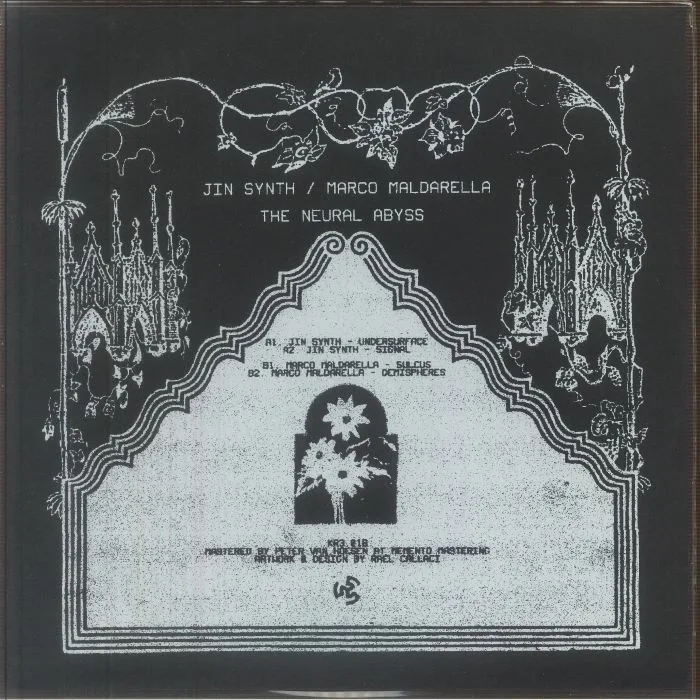 Back cover — Jin SYNTH / MARCO MALDARELLA — The Neural Abyss EP