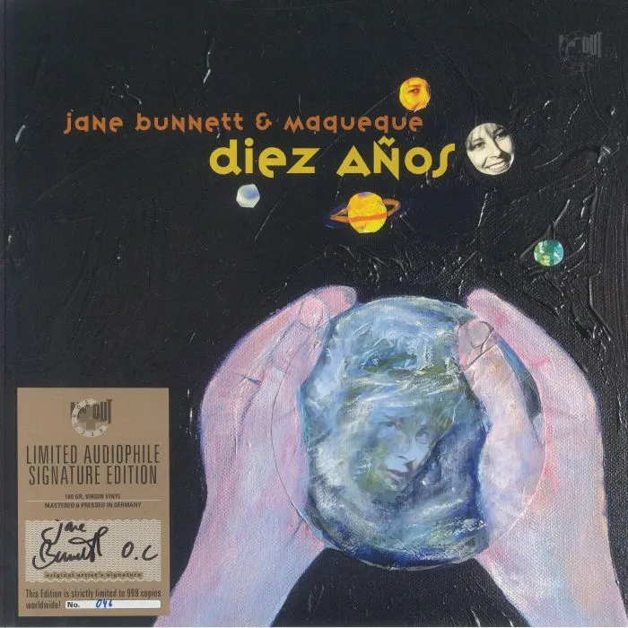 Лицевая сторона обложки — Jane BUNNETT / MAQUEQUE — Diez Anos