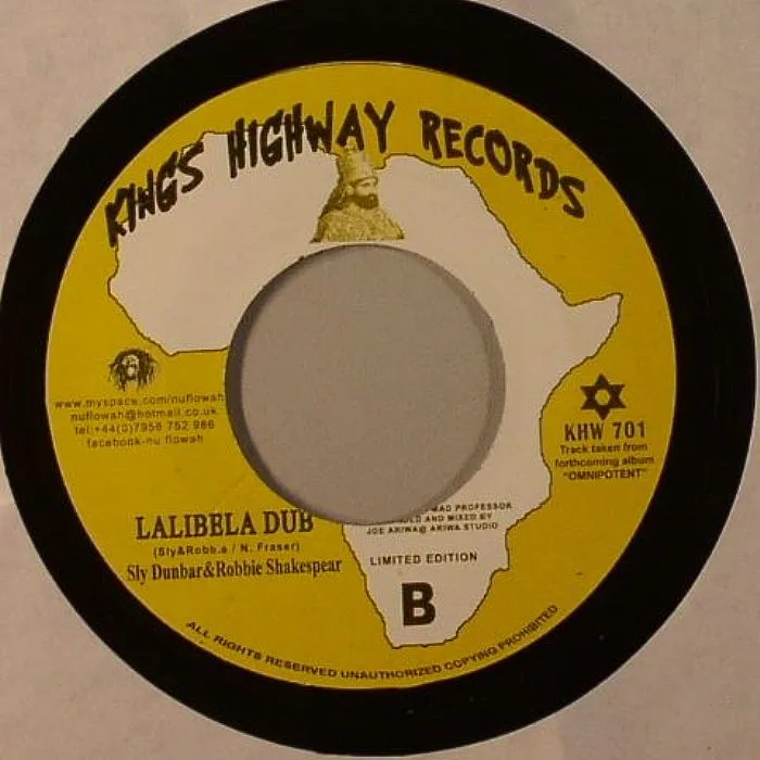 Обратная сторона обложки — NU FLOWAH / SLY DUNBAR & ROBBIE SHAKESPEAR — Emperor Selassie I