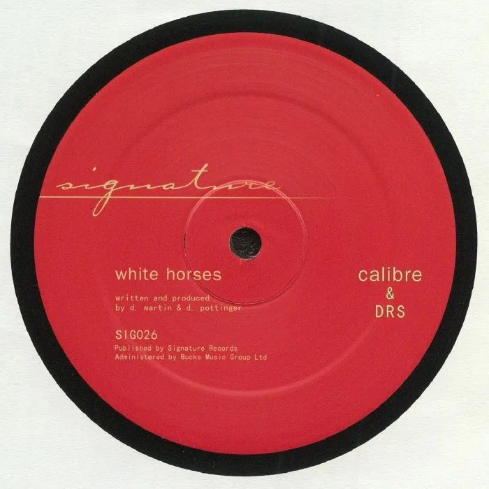 Front cover — CALIBRE / DRS — White Horses