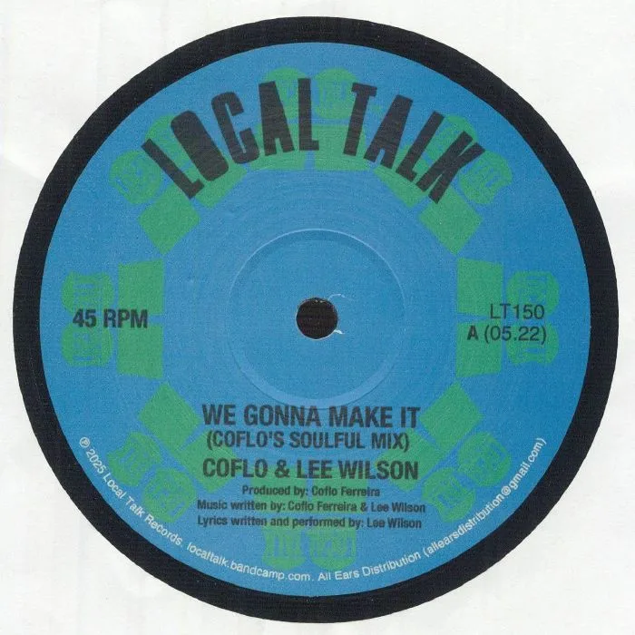 Лицевая сторона обложки — COFLO / LEE WILSON — We Gonna Make It