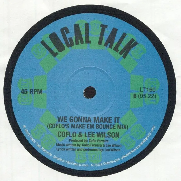 Обратная сторона обложки — COFLO / LEE WILSON — We Gonna Make It