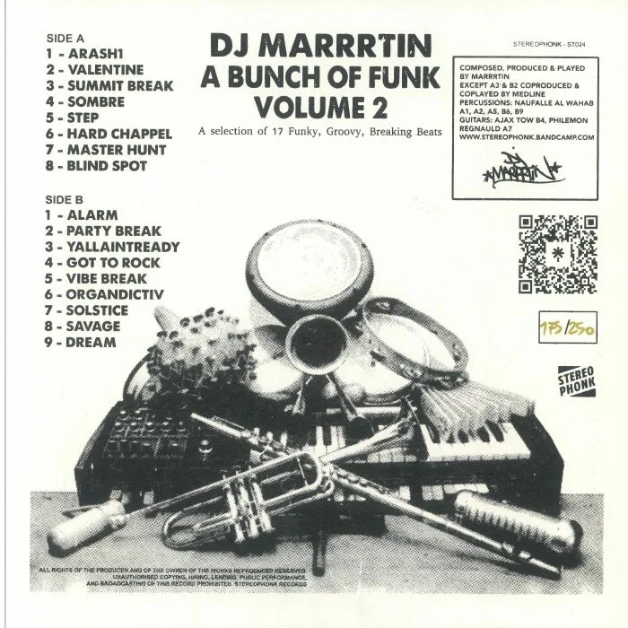 Обратная сторона обложки — DJ MARRRTIN — Bunch Of Funk Vol 2