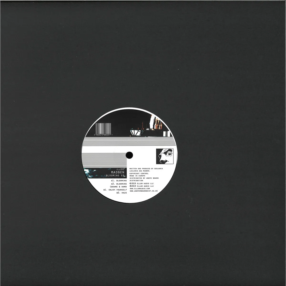 Back cover — Madben — Blooming EP