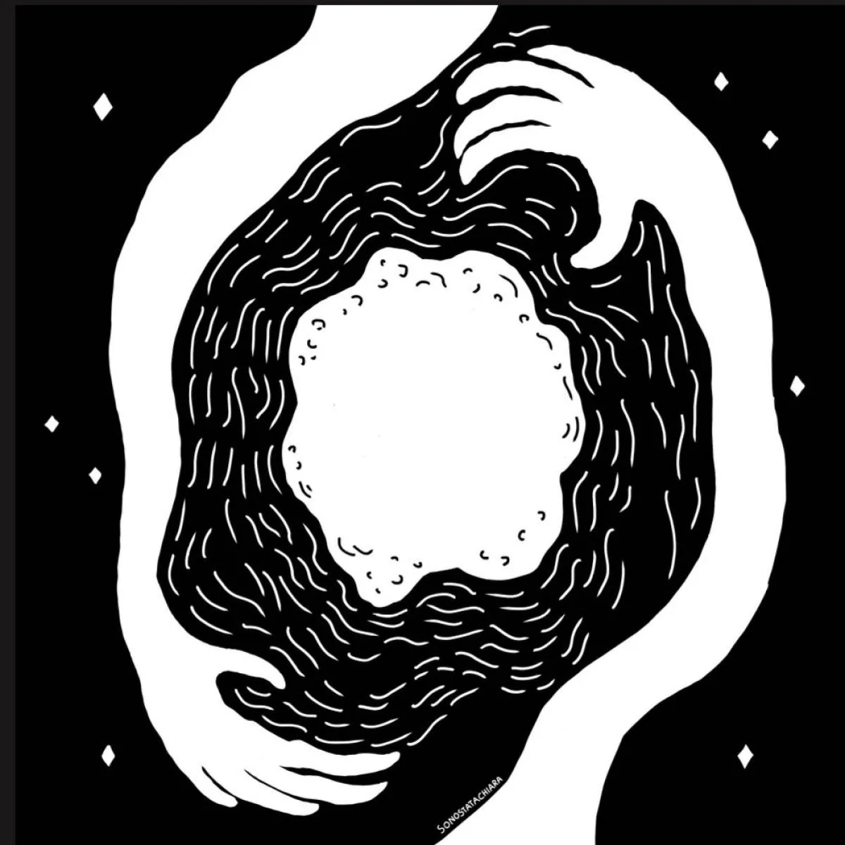 Обратная сторона обложки — BLACK TRUFFLE — LA TRUFFE GALACTIQUE