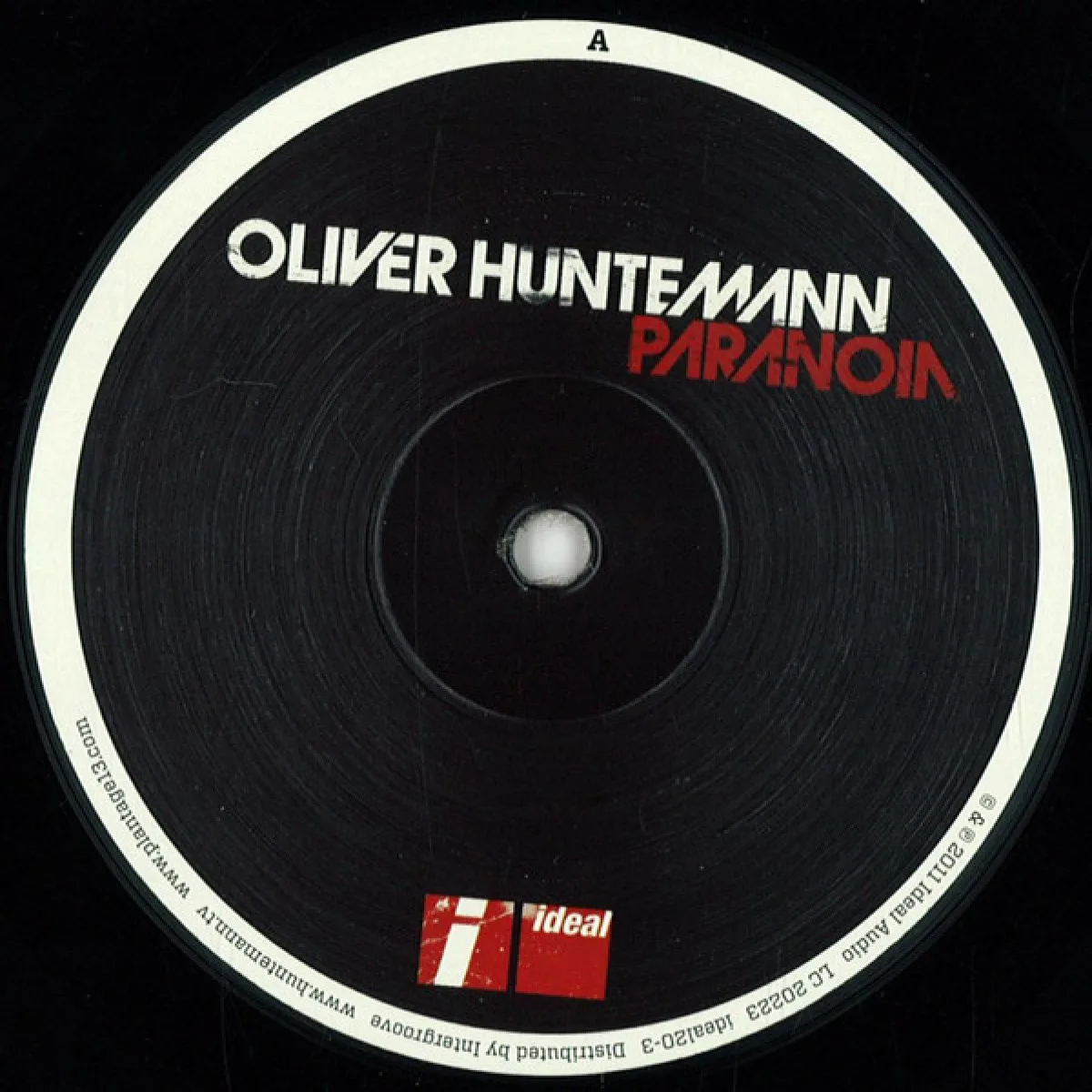 Oliver Huntemann — Paranoia 2x12"