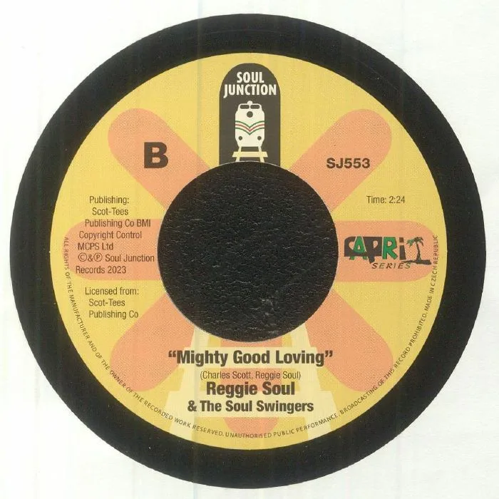 Back cover — REGGIE SOUL & THE SOUL SWINGERS — My World Of Ecstasy (reissue)