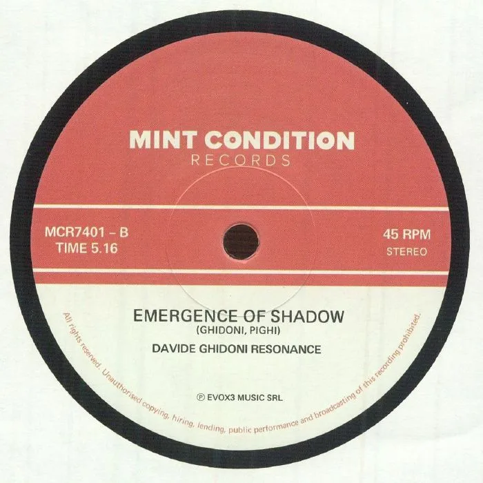 Back cover — Davide GHIDONI RESONANCE — Come On Closer
