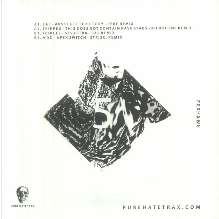 Back cover — EAS / TRIPPED / 7CIRCLE / MDD — 5 Years Remixed Part 2