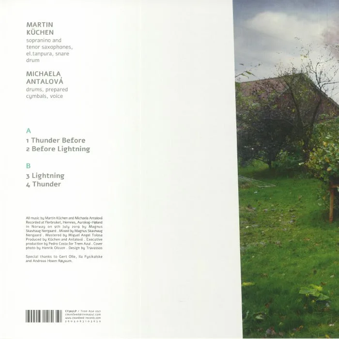 Back cover — Martin KUCHEN / MICHAELA ANTALOVA — Thunder Before Lightning