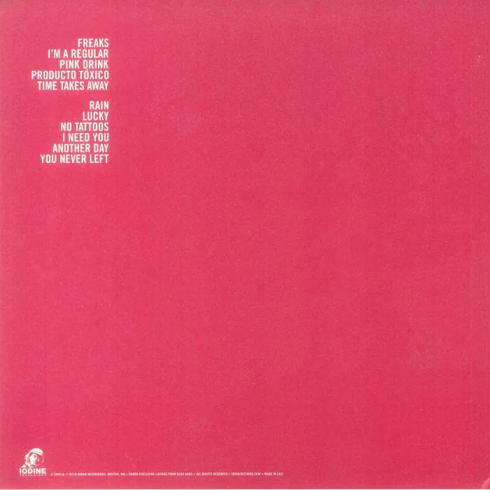 Back cover — DEAD BARS — Regulars