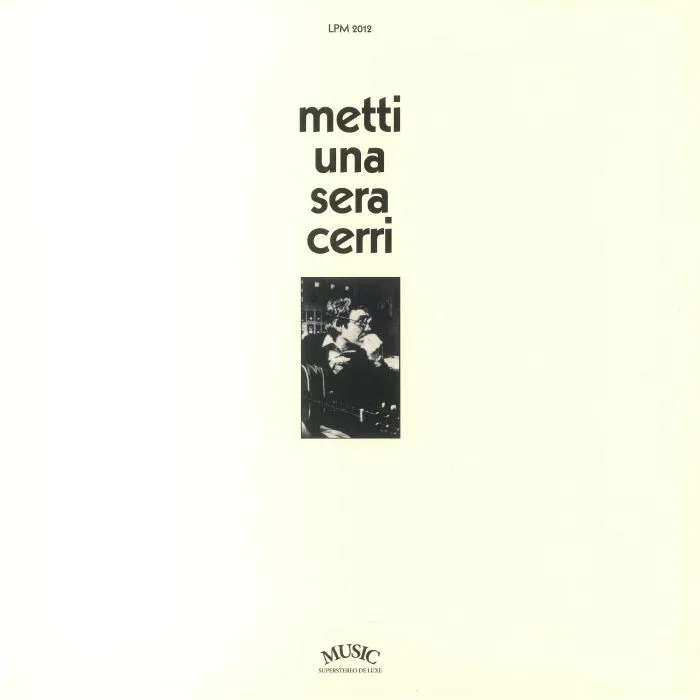 Front cover — Franco CERRI — Metti Una Sera Cerri (reissue)