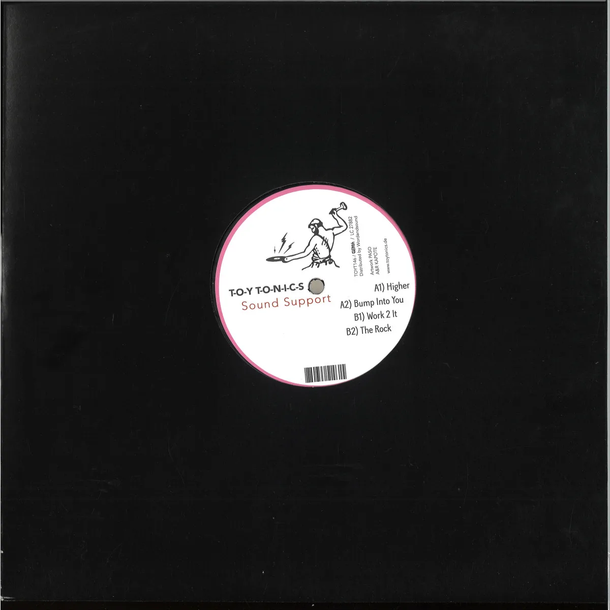 Back cover — Sound Support — Higher EP