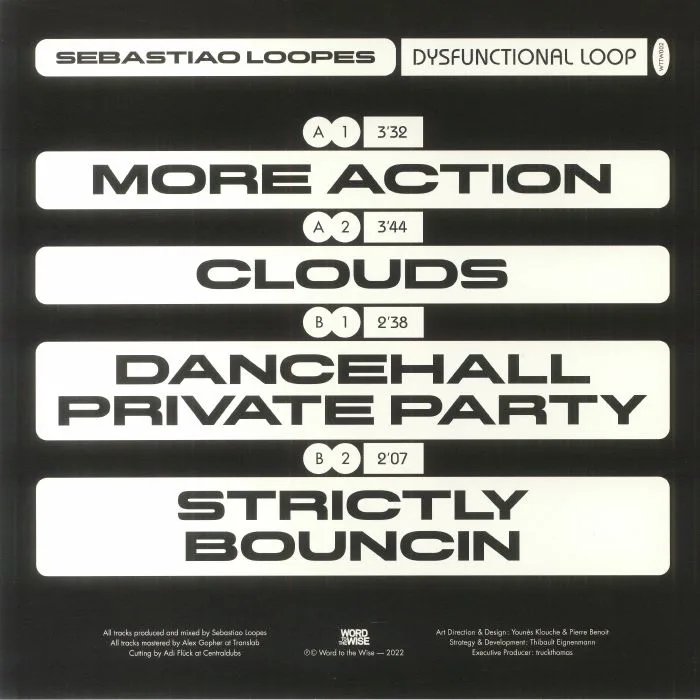 Back cover — Sebastiao LOOPES — Dysfunctional Loop