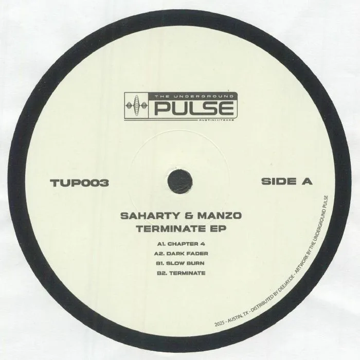 Saharty & Manzo — Terminate EP
