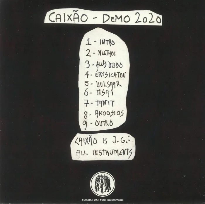 Back cover — CAIXAO — Demo 2020