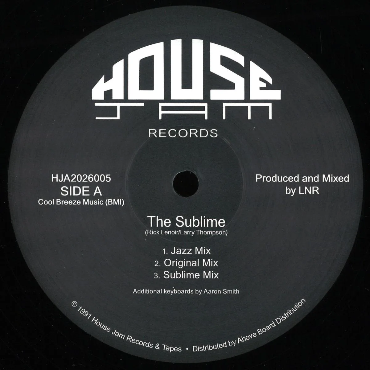 Front cover — Tikkle — The Sublime / Bubbles