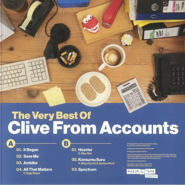 Обратная сторона обложки — CLIVE FROM ACCOUNTS — The Very Best Of Clive From Accounts