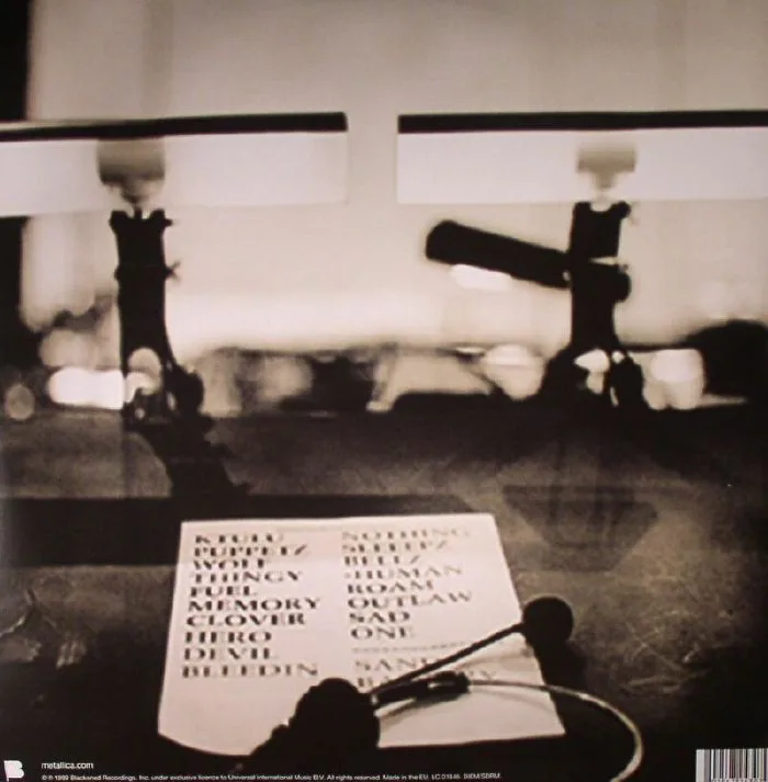 Back cover — METALLICA with MICHAEL KAMEN / THE SAN FRANCISCO ORCHESTRA — S&M