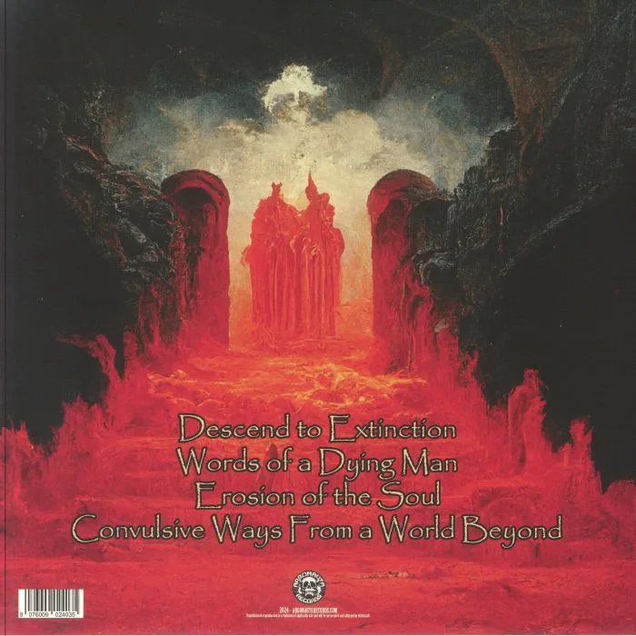 Back cover — VIGIL — And The Void Stared Back