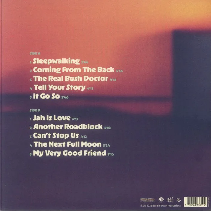 Back cover — Clinton FEARON — Jah Is Love