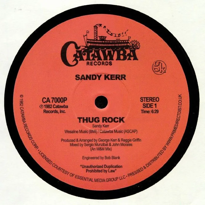 Front cover — Sandy KERR — Thug Rock